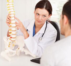 príčiny osteochondrózy
